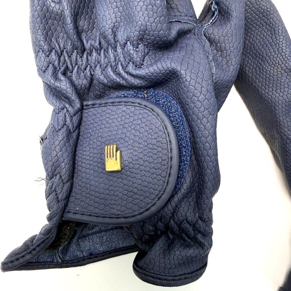 Roeckl Roeck-Grip Unisex Riding Gloves Blue - Picture 2 of 7